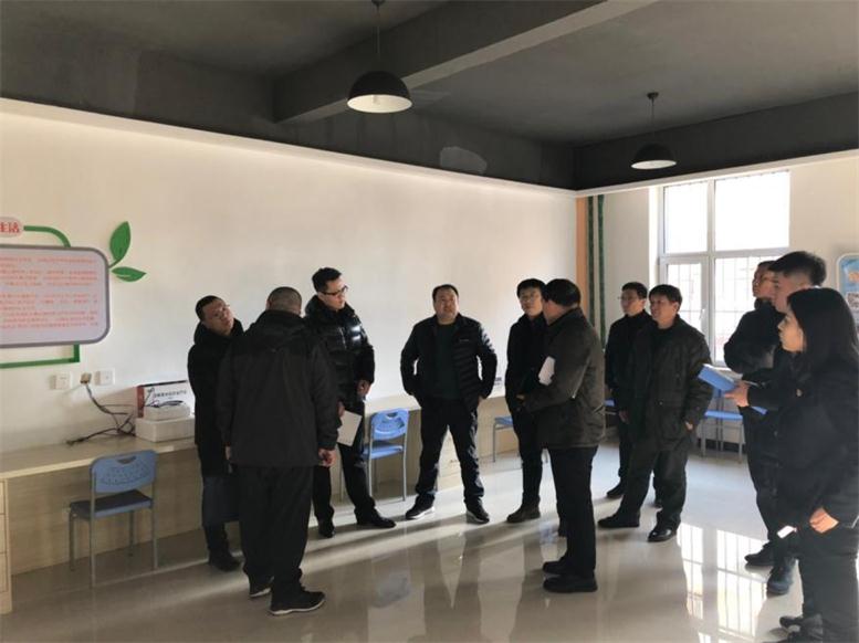 市發(fā)改委科長趙樹昌一行考察2018年新建智慧廳